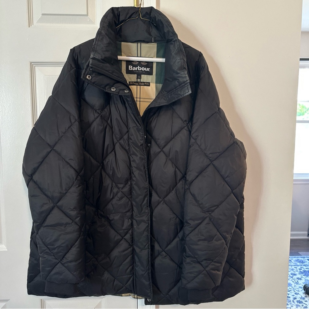 Barbour Black Quilted Outerwear
